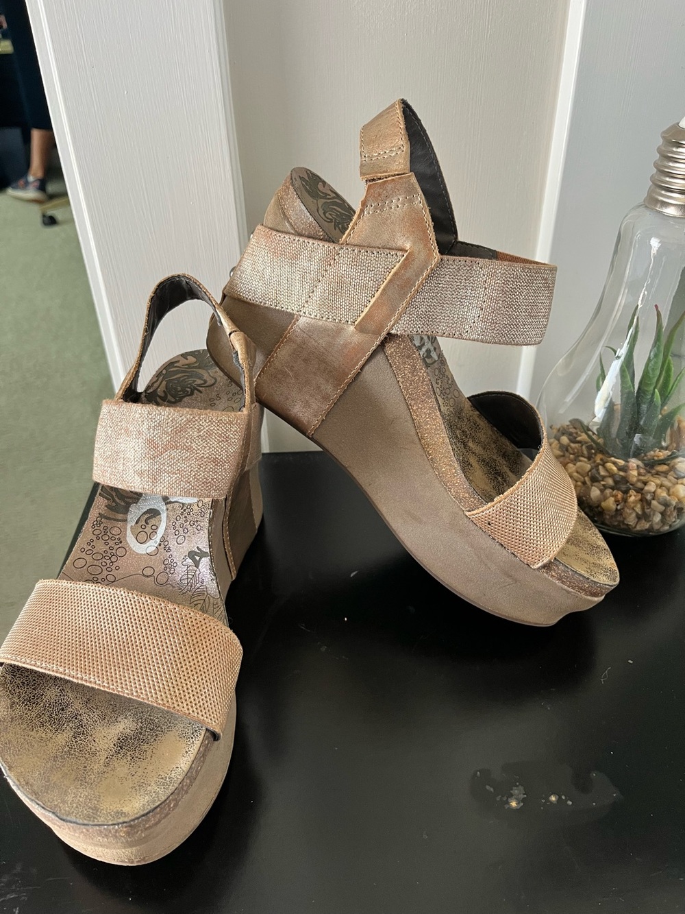 OTBT Bushnell Platform Wedge Sz 7.5